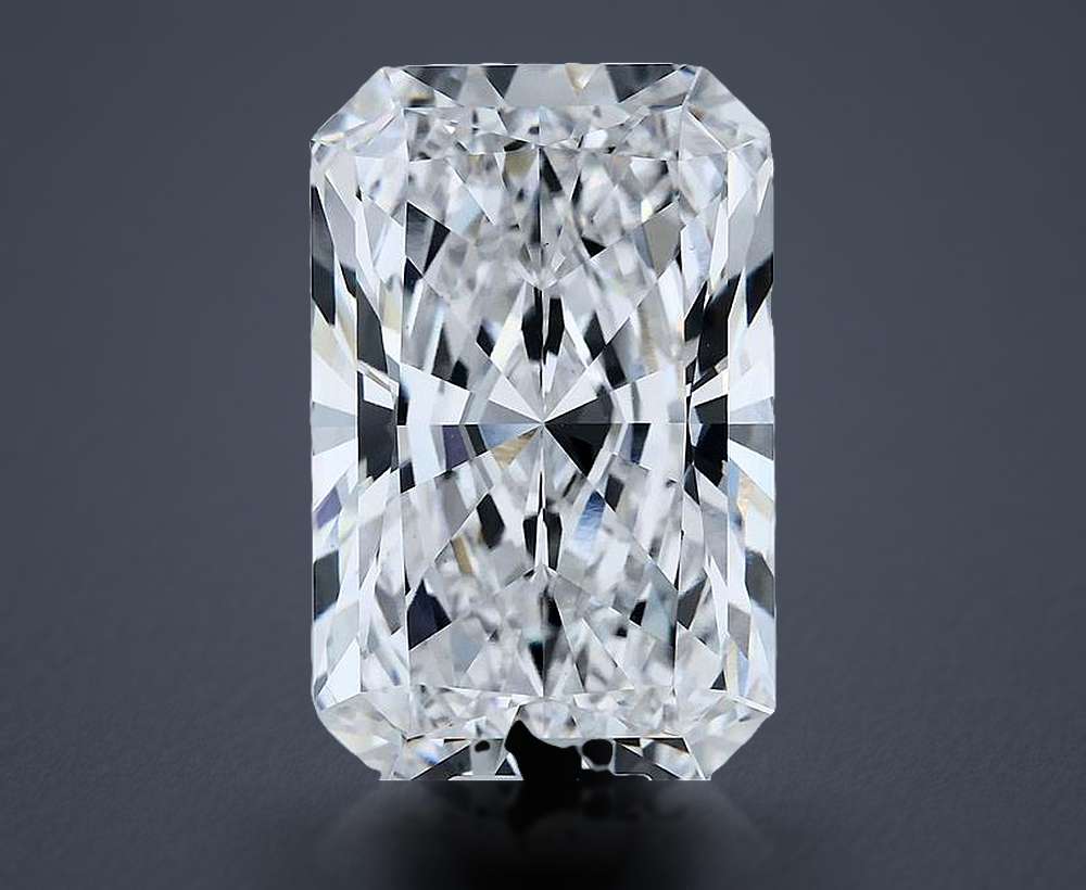 16.23ct E VVS2 Rare Carat Ideal Cut Radiant Lab Grown Diamond
