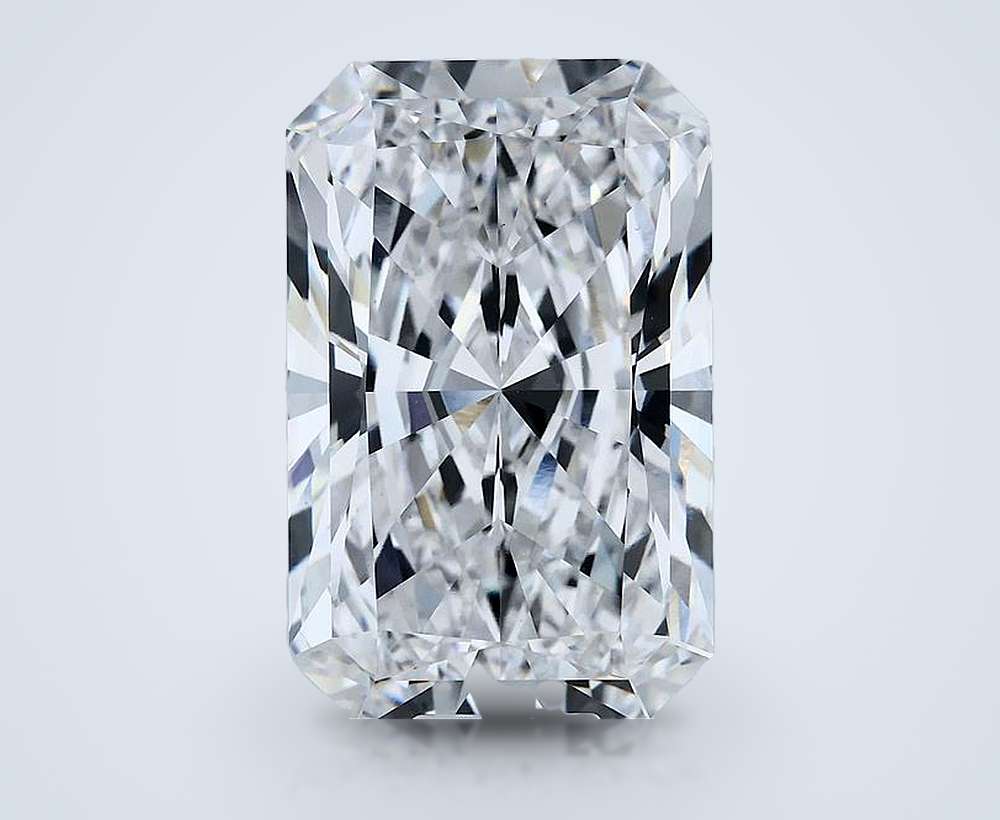 16.23ct E VVS2 Rare Carat Ideal Cut Radiant Lab Grown Diamond