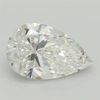 1.02ct E VS1 Rare Carat Ideal Cut Pear Lab Grown Diamond