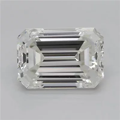 4.63ct J VS1 Rare Carat Ideal Cut Emerald Diamond