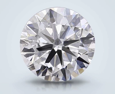0.90ct D SI1 Very Good Cut Round Lab Grown Diamond