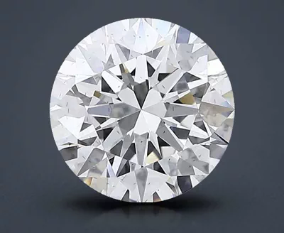 2.62ct F SI1 Excellent Cut Round Lab Grown Diamond