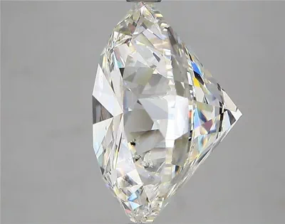 8.14ct I SI2 Rare Carat Ideal Cut Round Diamond