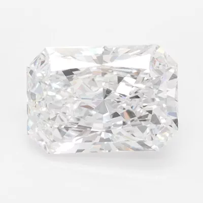 2.10ct D VVS1 Rare Carat Ideal Cut Radiant Lab Grown Diamond