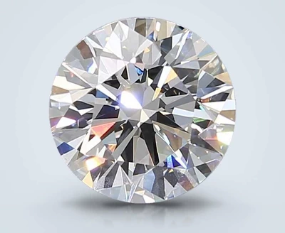 4.07ct E VS1 Rare Carat Ideal Cut Round Lab Grown Diamond