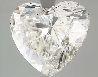 7.51ct G VVS2 Rare Carat Ideal Cut Heart Lab Grown Diamond