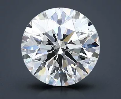 1.71ct G SI1 Rare Carat Ideal Cut Round Diamond