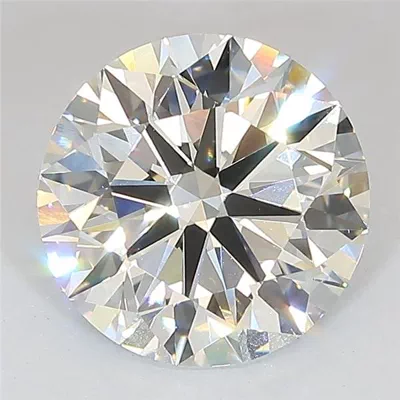 3.06ct J VS1 Rare Carat Ideal Cut Round Lab Grown Diamond
