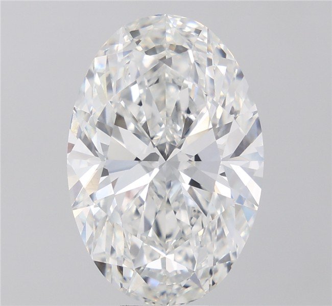 10.06ct F VVS2 Rare Carat Ideal Cut Oval Lab Grown Diamond