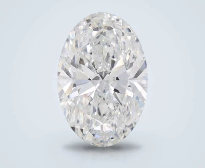 10.06ct F VVS2 Rare Carat Ideal Cut Oval Lab Grown Diamond
