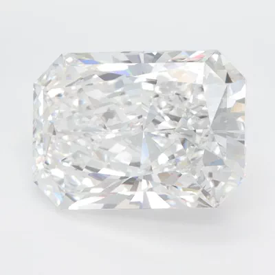 4.06ct D VVS1 Rare Carat Ideal Cut Radiant Lab Grown Diamond
