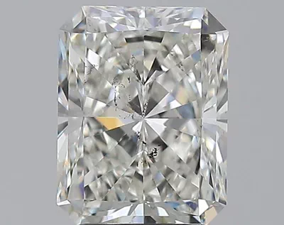 2.50ct I SI2 Rare Carat Ideal Cut Radiant Diamond