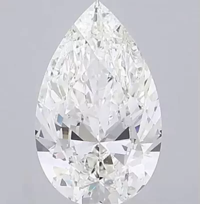10.05ct H SI1 Rare Carat Ideal Cut Pear Diamond