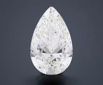 10.05ct H SI1 Rare Carat Ideal Cut Pear Diamond