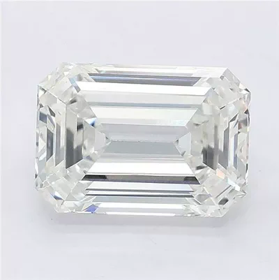 2.56ct F VS1 Rare Carat Ideal Cut Emerald Lab Grown Diamond