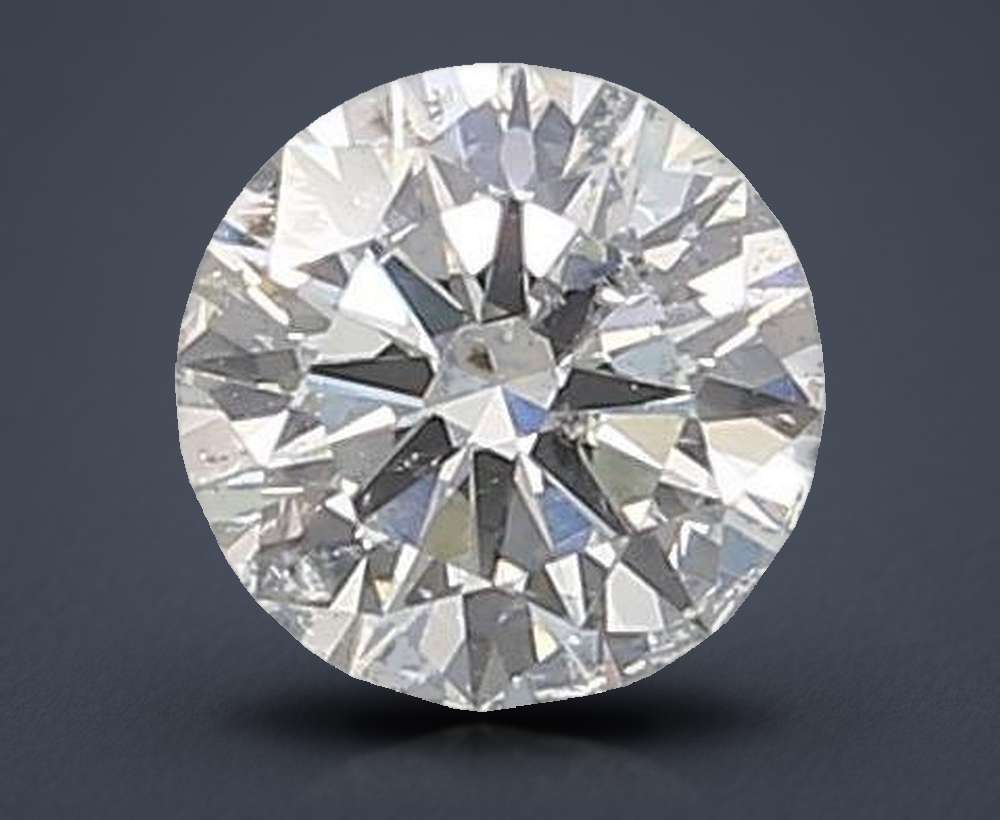 0.58ct G SI2 Rare Carat Ideal Cut Round Diamond