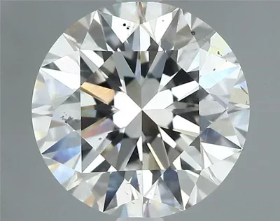 2.01ct E SI1 Rare Carat Ideal Cut Round Diamond