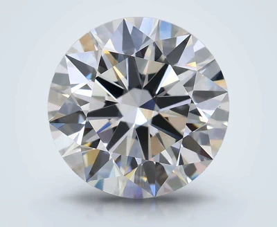 4.05ct E VS1 Rare Carat Ideal Cut Round Lab Grown Diamond
