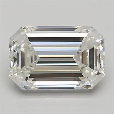 1.12ct G VVS1 Rare Carat Ideal Cut Emerald Lab Grown Diamond