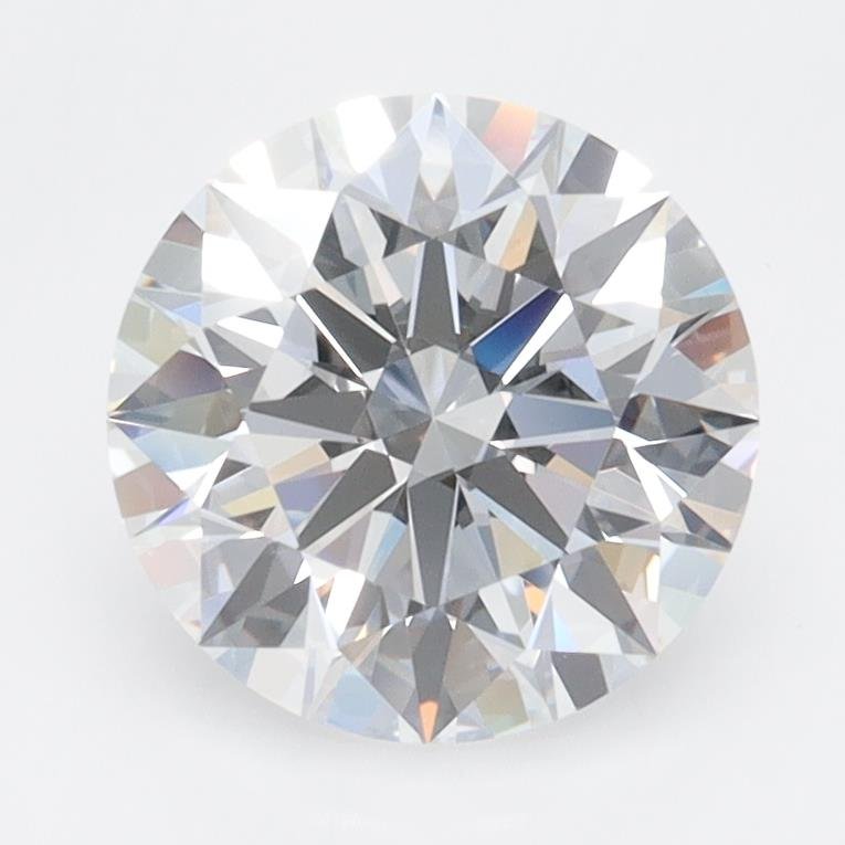 2.04ct D VVS2 Rare Carat Ideal Cut Round Lab Grown Diamond