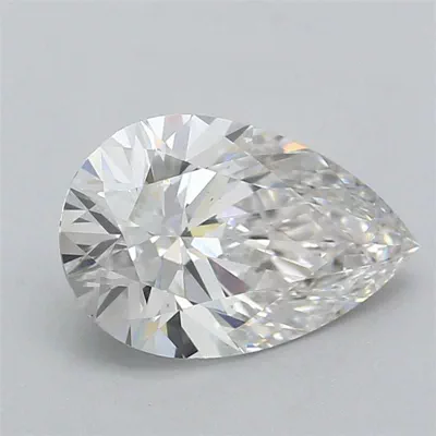 2.21ct E VS1 Rare Carat Ideal Cut Pear Lab Grown Diamond