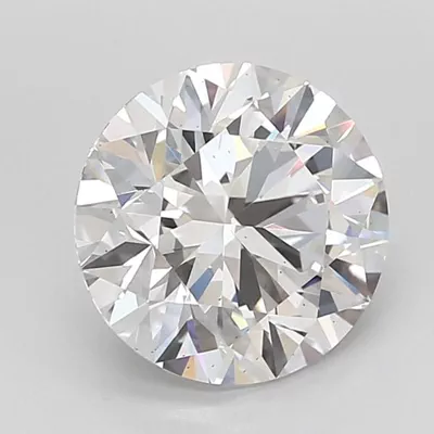 3.54ct E VS2 Rare Carat Ideal Cut Round Lab Grown Diamond