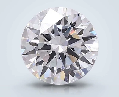 4.09ct E VS1 Rare Carat Ideal Cut Round Lab Grown Diamond