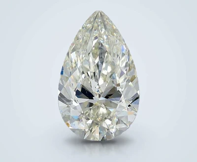 4.01ct J SI1 Rare Carat Ideal Cut Pear Diamond