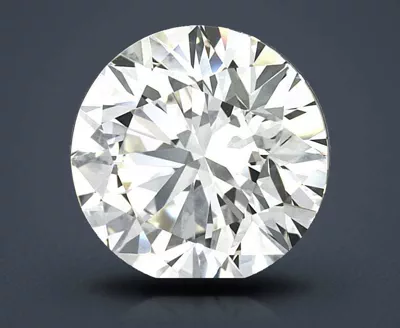 2.68ct J VVS2 Rare Carat Ideal Cut Round Diamond