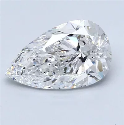 3.02ct D SI2 Excellent Cut Pear Diamond
