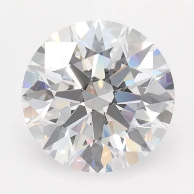 2.56ct D VVS2 Rare Carat Ideal Cut Round Lab Grown Diamond