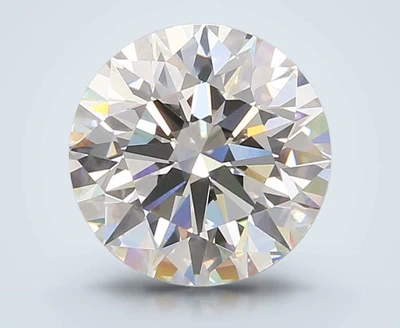 3.04ct D VS1 Rare Carat Ideal Cut Round Lab Grown Diamond