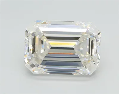 4.12ct G VS2 Excellent Cut Emerald Lab Grown Diamond