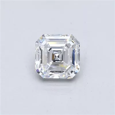 4.04ct D VS2 Rare Carat Ideal Cut Asscher Diamond