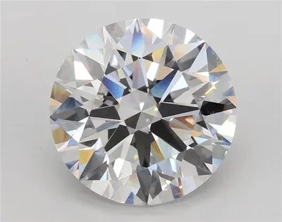 11.04ct F VVS2 Rare Carat Ideal Cut Round Lab Grown Diamond