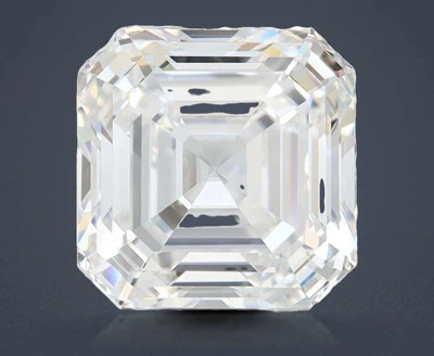1.01ct D SI1 Excellent Cut Asscher Lab Grown Diamond