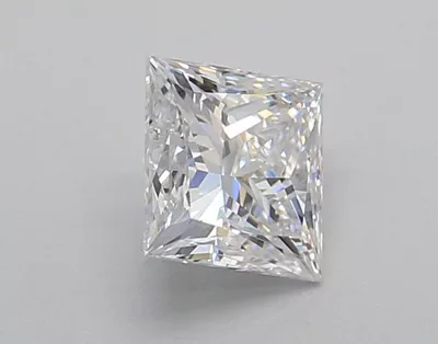 1.01ct D VVS2 Rare Carat Ideal Cut Princess Lab Grown Diamond