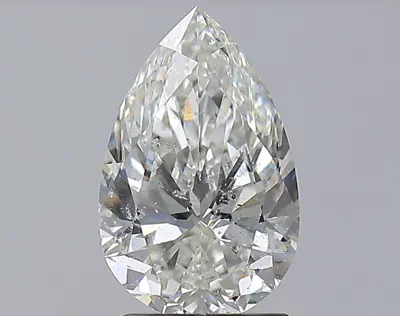 1.79ct G SI2 Rare Carat Ideal Cut Pear Diamond