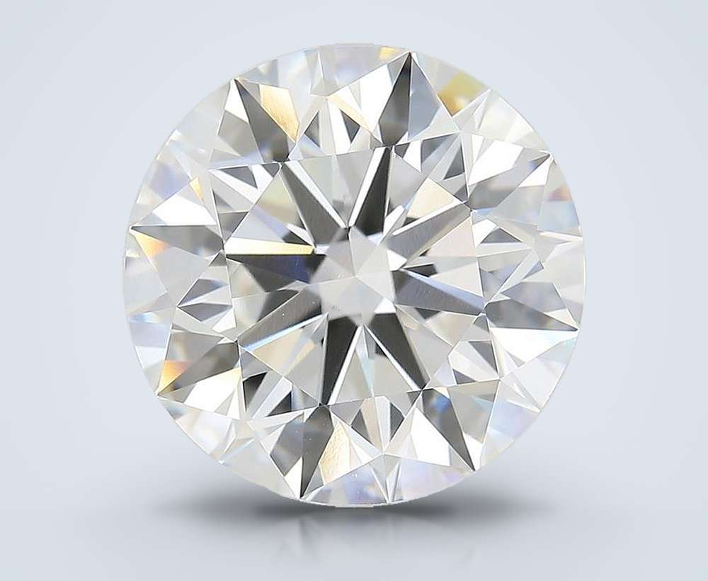 11.03ct E VVS2 Excellent Cut Round Lab Grown Diamond
