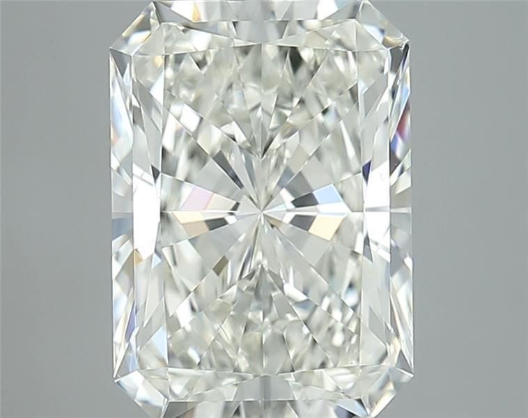 3.02ct K SI1 Rare Carat Ideal Cut Radiant Diamond