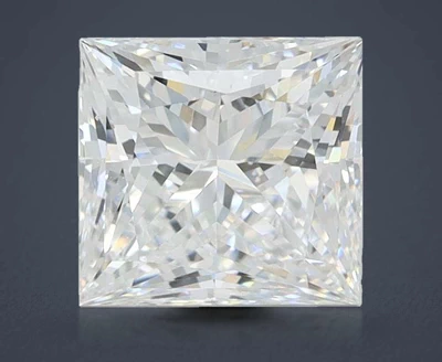 1.88ct D VVS1 Rare Carat Ideal Cut Princess Lab Grown Diamond