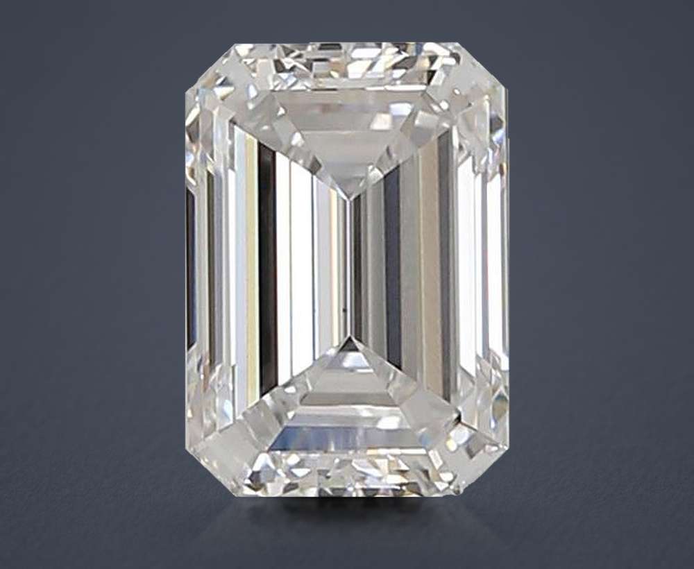 1.52ct E VS1 Very Good Cut Emerald Lab Grown Diamond