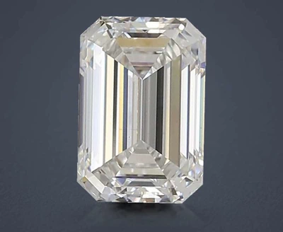 2.33ct E VS2 Rare Carat Ideal Cut Emerald Lab Grown Diamond