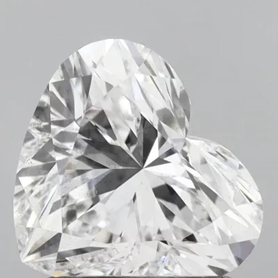 1.28ct E SI1 Rare Carat Ideal Cut Heart Lab Grown Diamond