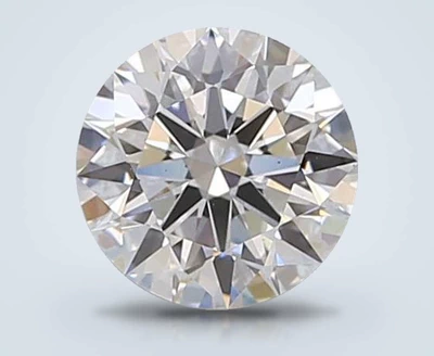 1.06ct D VS2 Rare Carat Ideal Cut Round Lab Grown Diamond