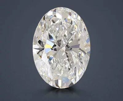 3.03ct D VS1 Rare Carat Ideal Cut Oval Lab Grown Diamond