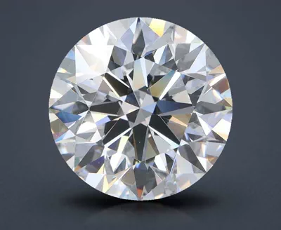 3.54ct F IF Rare Carat Ideal Cut Round Lab Grown Diamond