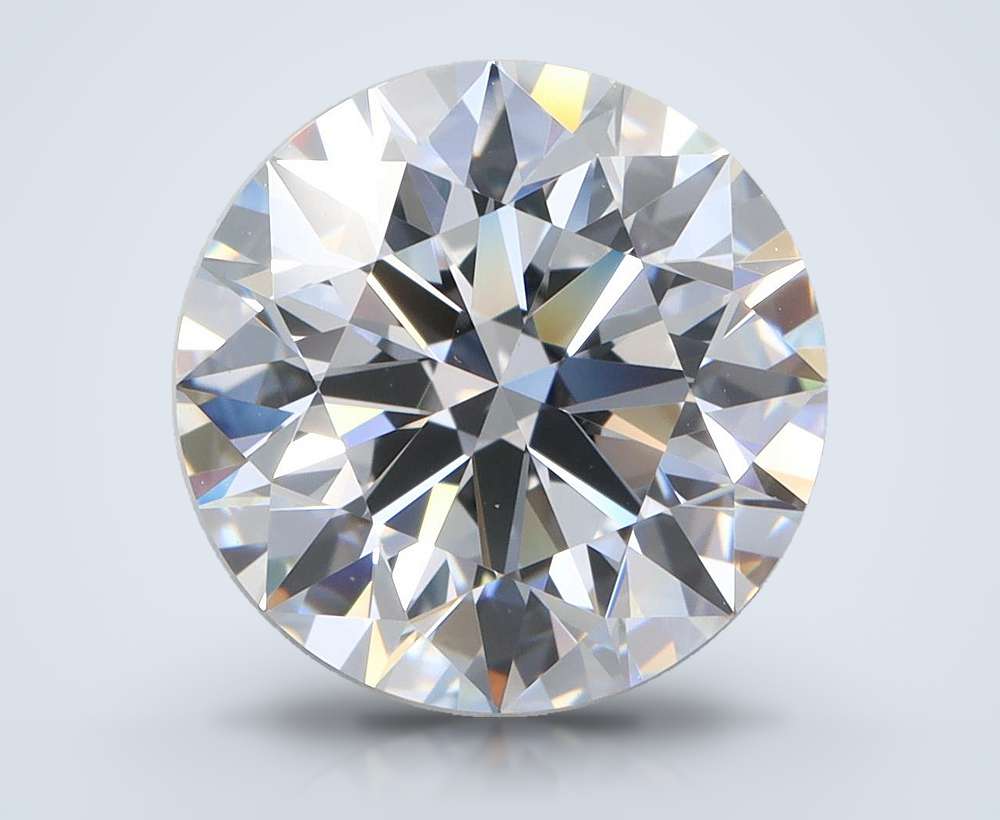 3.54ct F IF Rare Carat Ideal Cut Round Lab Grown Diamond