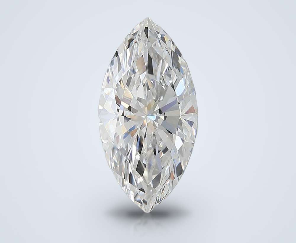 2.39ct E VVS2 Rare Carat Ideal Cut Marquise Lab Grown Diamond