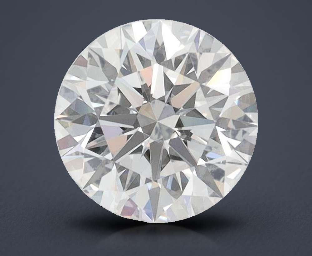 1.58ct E FL Rare Carat Ideal Cut Round Lab Grown Diamond